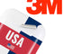 USA Flag Color Block Apple AirPods Skin