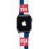 USA Flag Color Block Apple Watch Band 42-44mm