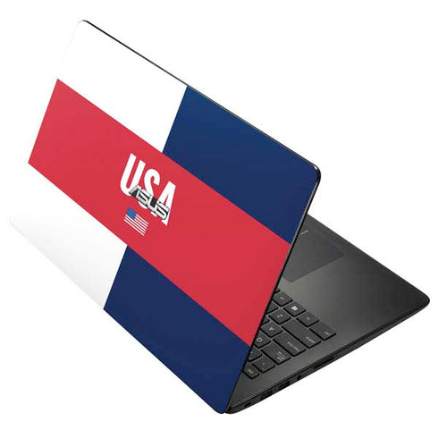 USA Flag Color Block Asus X502CA 15.6 Skin