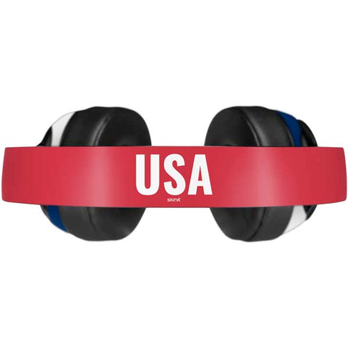 USA Flag Color Block Beats Solo Pro Skin
