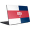 USA Flag Color Block Dell Vostro Skin