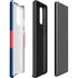 USA Flag Color Block Galaxy Note20 5G Pro Case