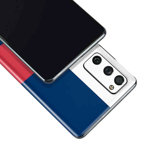 USA Flag Color Block Galaxy S20 Fan Edition Skin
