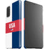 USA Flag Color Block Galaxy S20 Lite Case