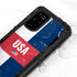 USA Flag Color Block Galaxy S20 Plus Waterproof Case