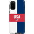 USA Flag Color Block Galaxy S20 Pro Case