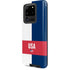 USA Flag Color Block Galaxy S20 Ultra 5G Pro Case