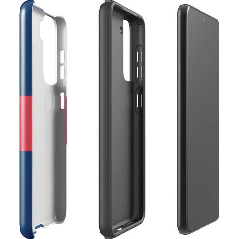 USA Flag Color Block Galaxy S21 Plus 5G Pro Case