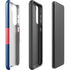 USA Flag Color Block Galaxy S21 Plus 5G Pro Case