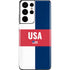 USA Flag Color Block Galaxy S21 Ultra 5G Skin