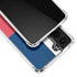 USA Flag Color Block Galaxy S22 Plus Clear Case