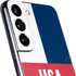 USA Flag Color Block Galaxy S22 Plus Skin