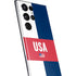 USA Flag Color Block Galaxy S22 Ultra Skin