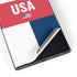 USA Flag Color Block Galaxy S22 Ultra Skin