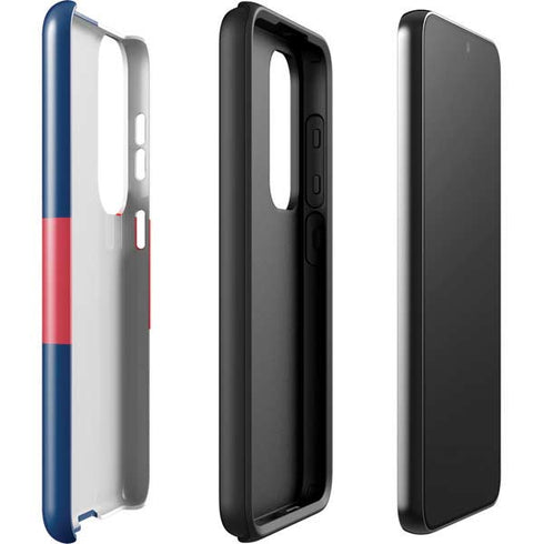 USA Flag Color Block Galaxy S23 Plus Pro Case