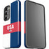 USA Flag Color Block Galaxy S23 Plus Pro Case