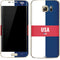 USA Flag Color Block Galaxy S7 Edge Skin