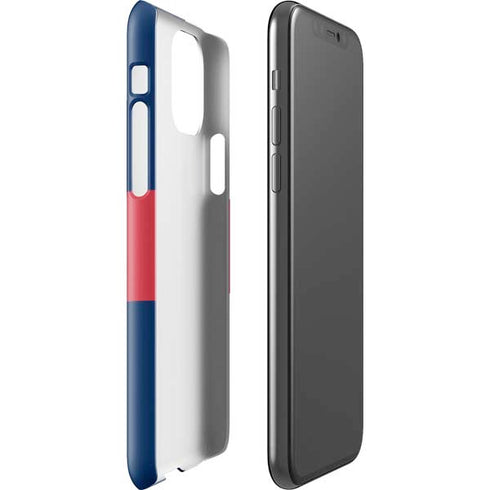 USA Flag Color Block iPhone 11 Pro Lite Case
