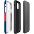 USA Flag Color Block iPhone 11 Pro Max Impact Case