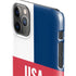 USA Flag Color Block iPhone 11 Pro Max Lite Case