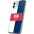 USA Flag Color Block iPhone 11 Skin