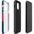 USA Flag Color Block iPhone 12 Impact Case