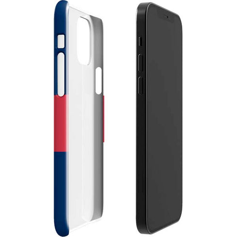 USA Flag Color Block iPhone 12 Mini Lite Case