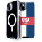 USA Flag Color Block iPhone 13 MagSafe Case