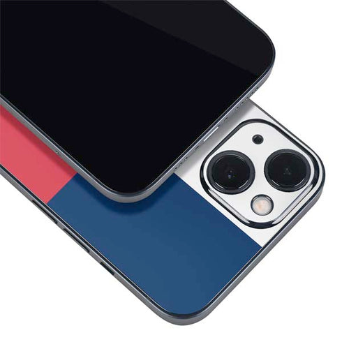 USA Flag Color Block iPhone 14 Plus Skin