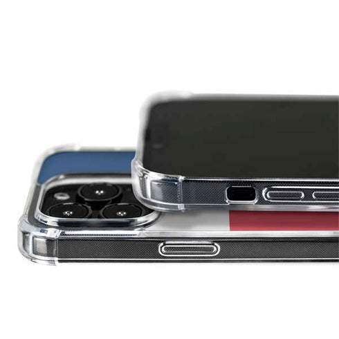USA Flag Color Block iPhone 15 Pro MagSafe Case