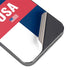 USA Flag Color Block iPhone 14 Pro Skin