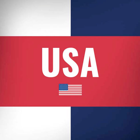 USA Flag Color Block iPhone X Pro Case