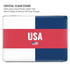 USA Flag Color Block MacBook Air 13in M1 (2021) Case plus Skin