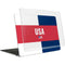 USA Flag Color Block MacBook Air 15in (2023-2025) Case plus Skin