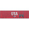 USA Flag Color Block Magic Keyboard with Numeric Keypad Skin