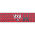 USA Flag Color Block Magic Keyboard with Numeric Keypad Skin