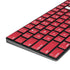 USA Flag Color Block Magic Keyboard with Numeric Keypad Skin