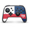USA Flag Color Block Nintendo Switch Pro Controller Skin