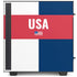 USA Flag Color Block NZXT H510 Compact ATX Mid-Tower Case Skin