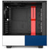 USA Flag Color Block NZXT H510 Compact ATX Mid-Tower Case Skin