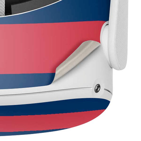 USA Flag Color Block Oculus Quest 2 Skin