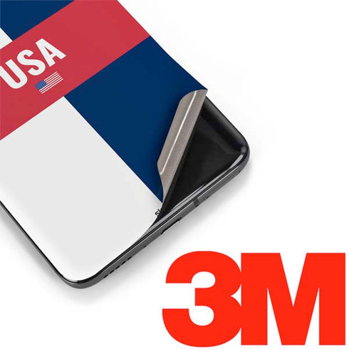 USA Flag Color Block OnePlus 7 Pro Skin