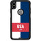 USA Flag Color Block Otterbox Commuter iPhone Skin