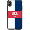 USA Flag Color Block Otterbox Symmetry iPhone Skin