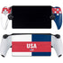 USA Flag Color Block PlayStation Portal Remote Player Skin