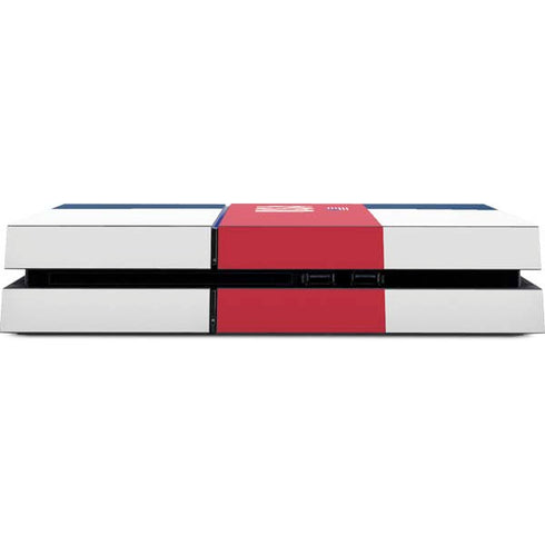 USA Flag Color Block PS4 Console Skin
