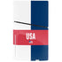 USA Flag Color Block PS5 Slim Disk Bundle Skin