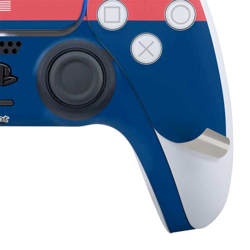 USA Flag Color Block PS5 Slim Digital Edition Bundle Skin