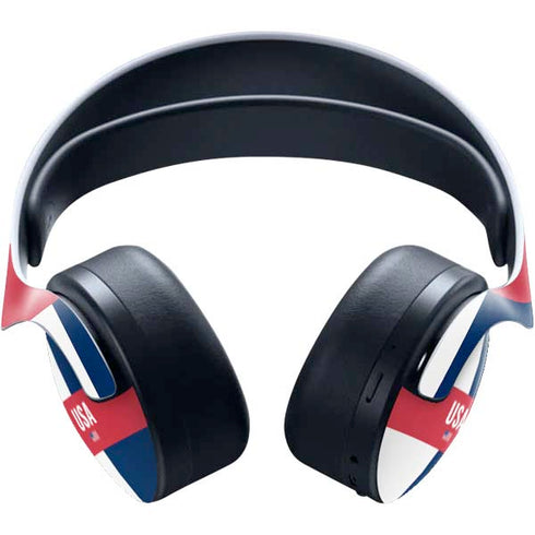 USA Flag Color Block PULSE 3D Wireless Headset for PS5 Skin