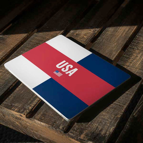 USA Flag Color Block Surface Laptop 3 13.5in Skin